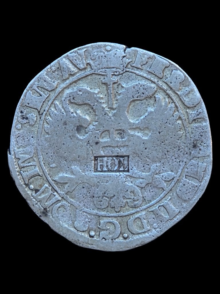 28 stuiver deventer + klop hol 168.., Vóór koninkrijk, Zilver, Losse munt, Overige waardes