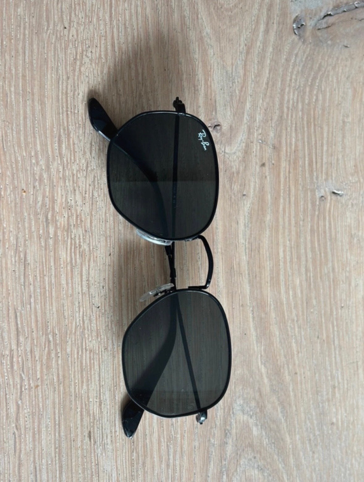 Ray-Ban Hexagonal Zonnebril RB 3548N 002, Zonnebril, Zwart, Nieuw, Ophalen of Verzenden