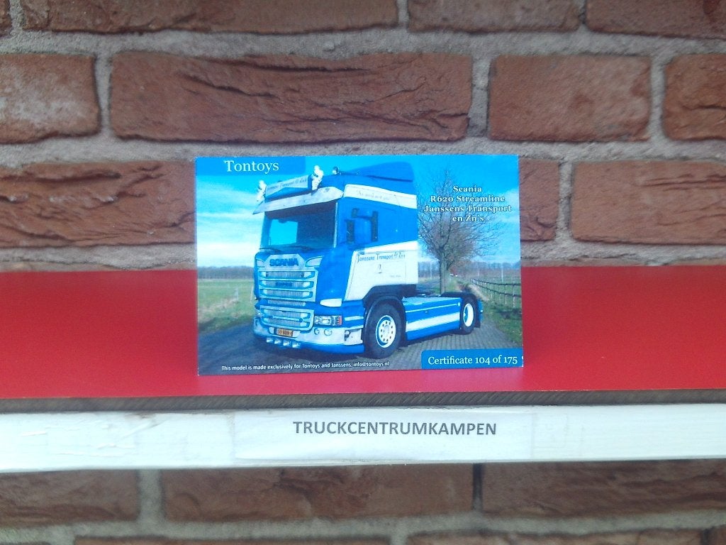WSI  Scania  Streamline  Highline  van  Janssens  Transport., Ophalen of Verzenden, Nieuw, Bus of Vrachtwagen, Wsi