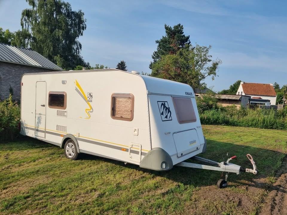 2002 Knaus sudwind 500, Caravans en Kamperen, Caravans, 7 tot 8 meter, Treinzit, Particulier, Kluisje