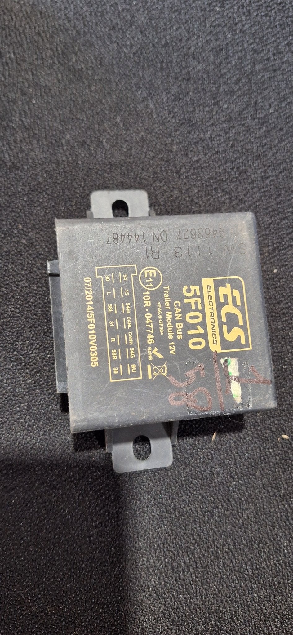 ECS Electronics Trekhaak Stuurapparaat Trailer Module 12V CA, Gebruikt, -, -, Ophalen of Verzenden
