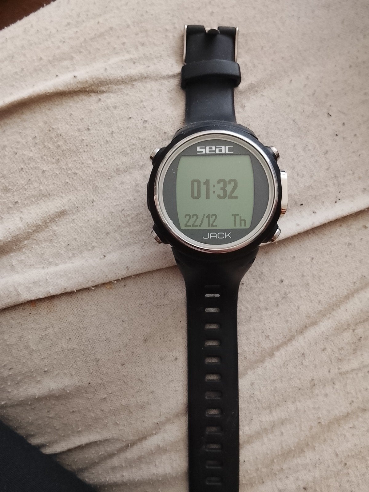 Seac duik horloge, Ophalen of Verzenden, Gebruikt, Duikcomputer