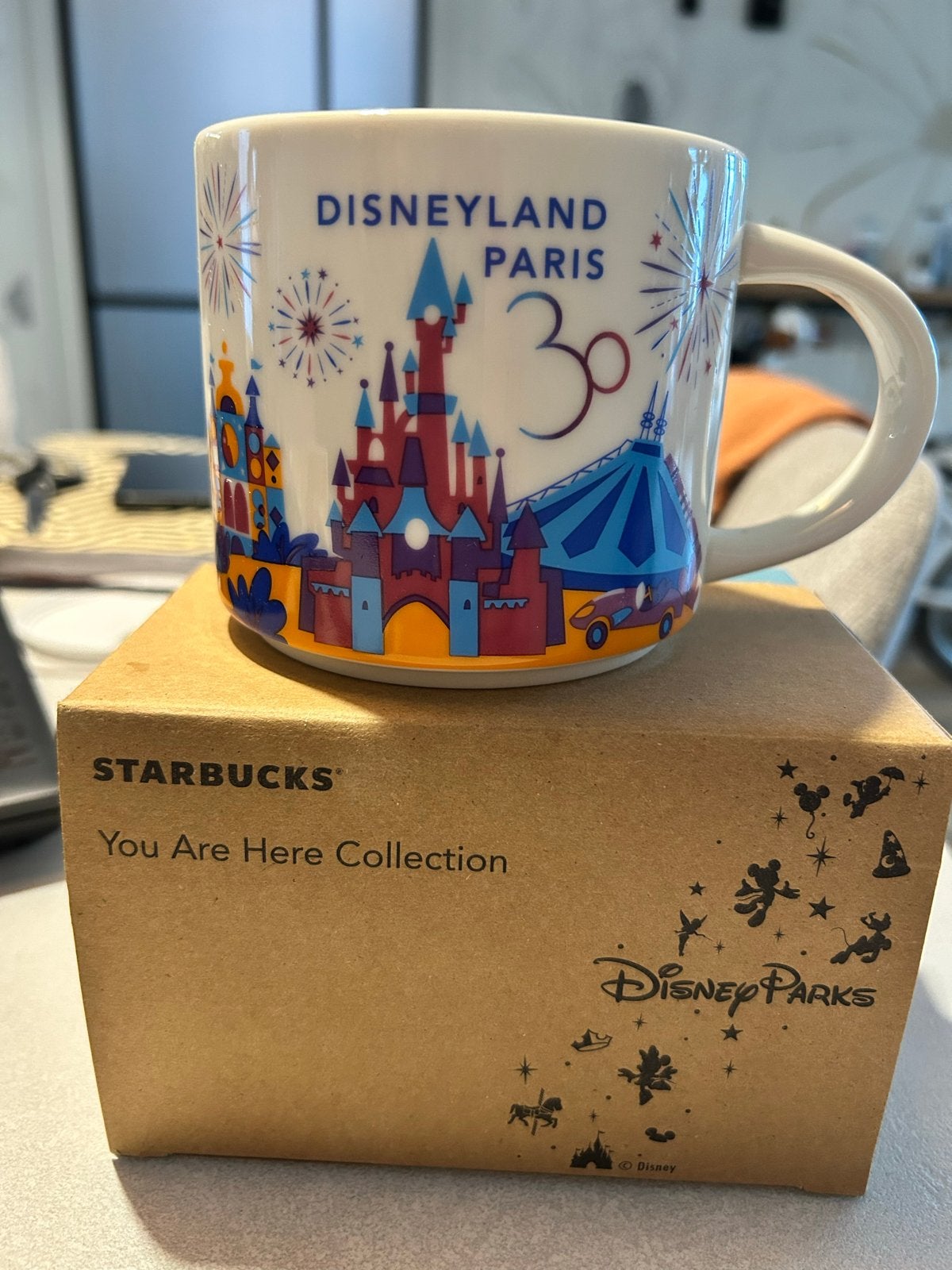 Starbucks Disneyland Paris 30th Anniversary Mok 414ml, Ophalen of Verzenden, Nieuw