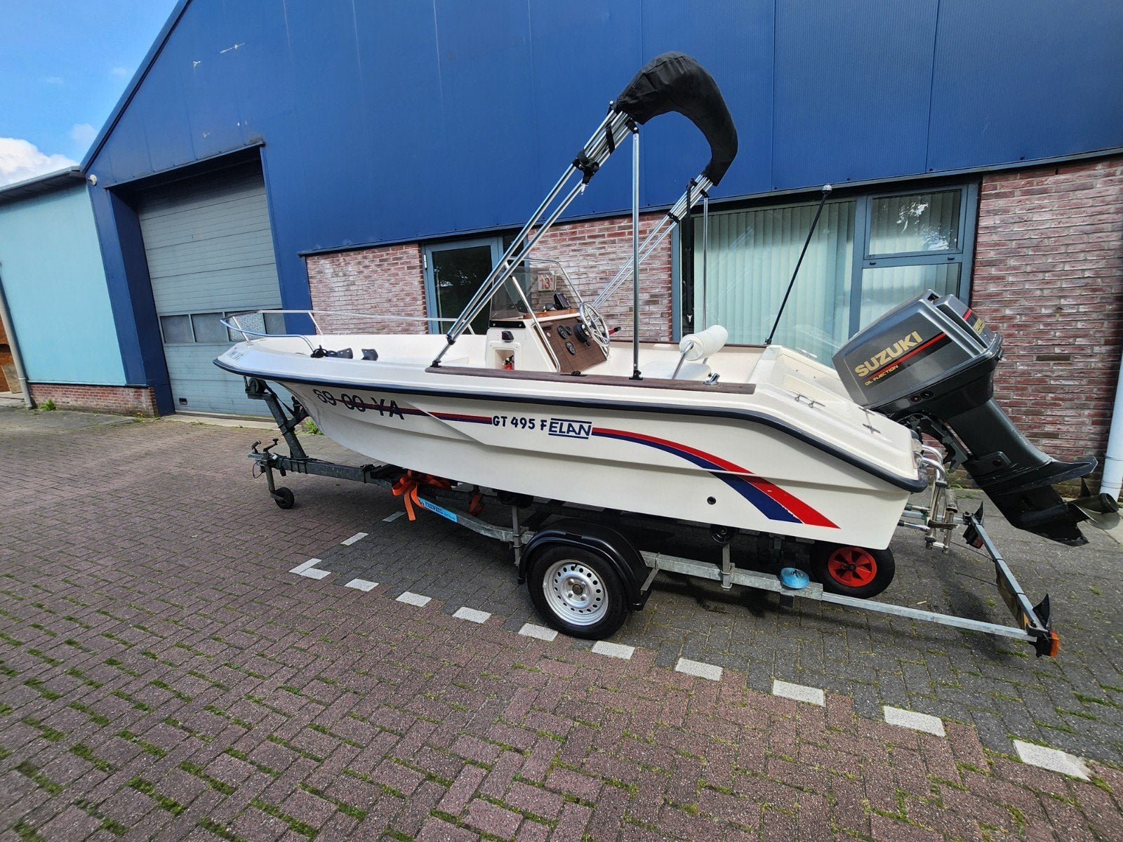 Consoleboot Elan 495 f  rubberboot, Ophalen of Verzenden