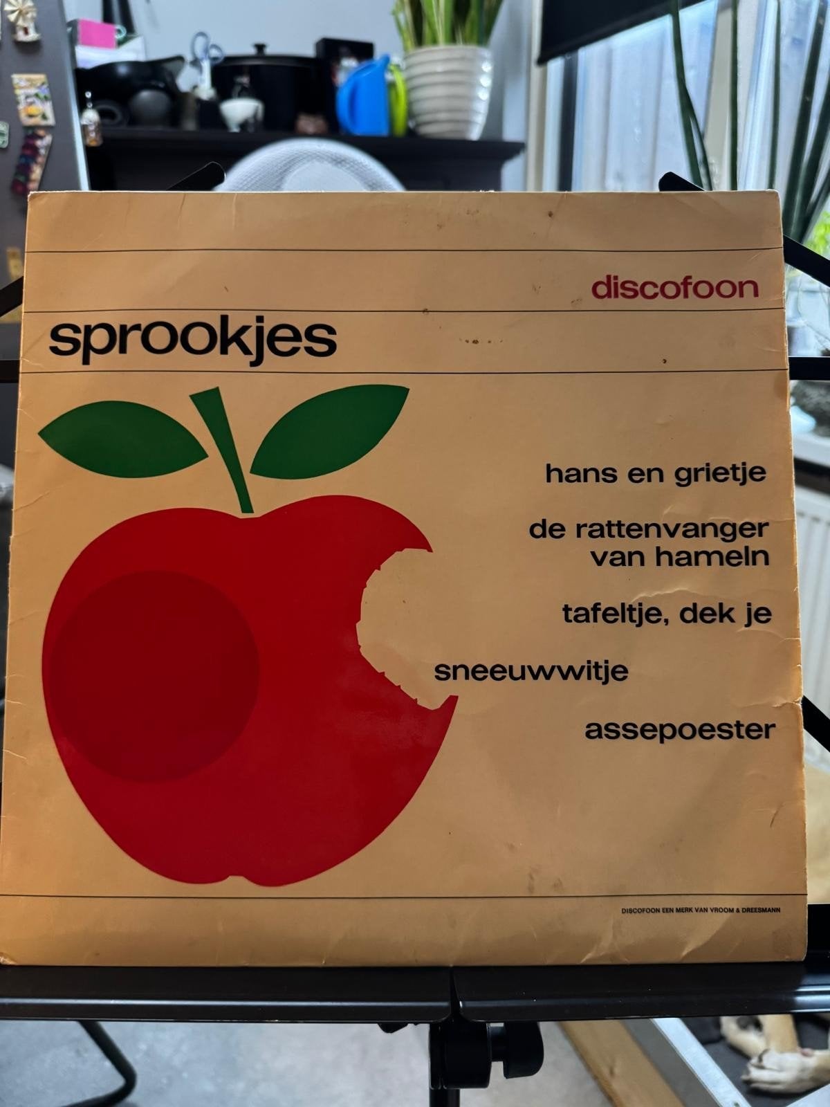 Discofoon Sprookjes LP 7017 - Hans en Grietje, Sneeuwwitje, LP, Gebruikt, Ophalen of Verzenden, Verhaal of Sprookje