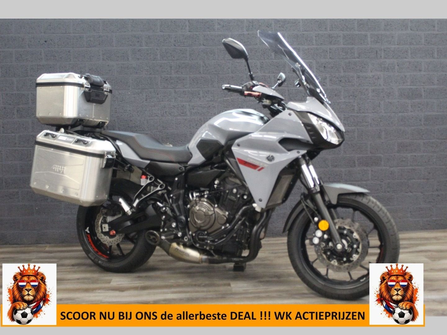 YAMAHA TRACER 700 GT (bj 2019) 28,673 km AKRAPOVIC, 2 cilinders, Bedrijf, Onbekend, Toermotor