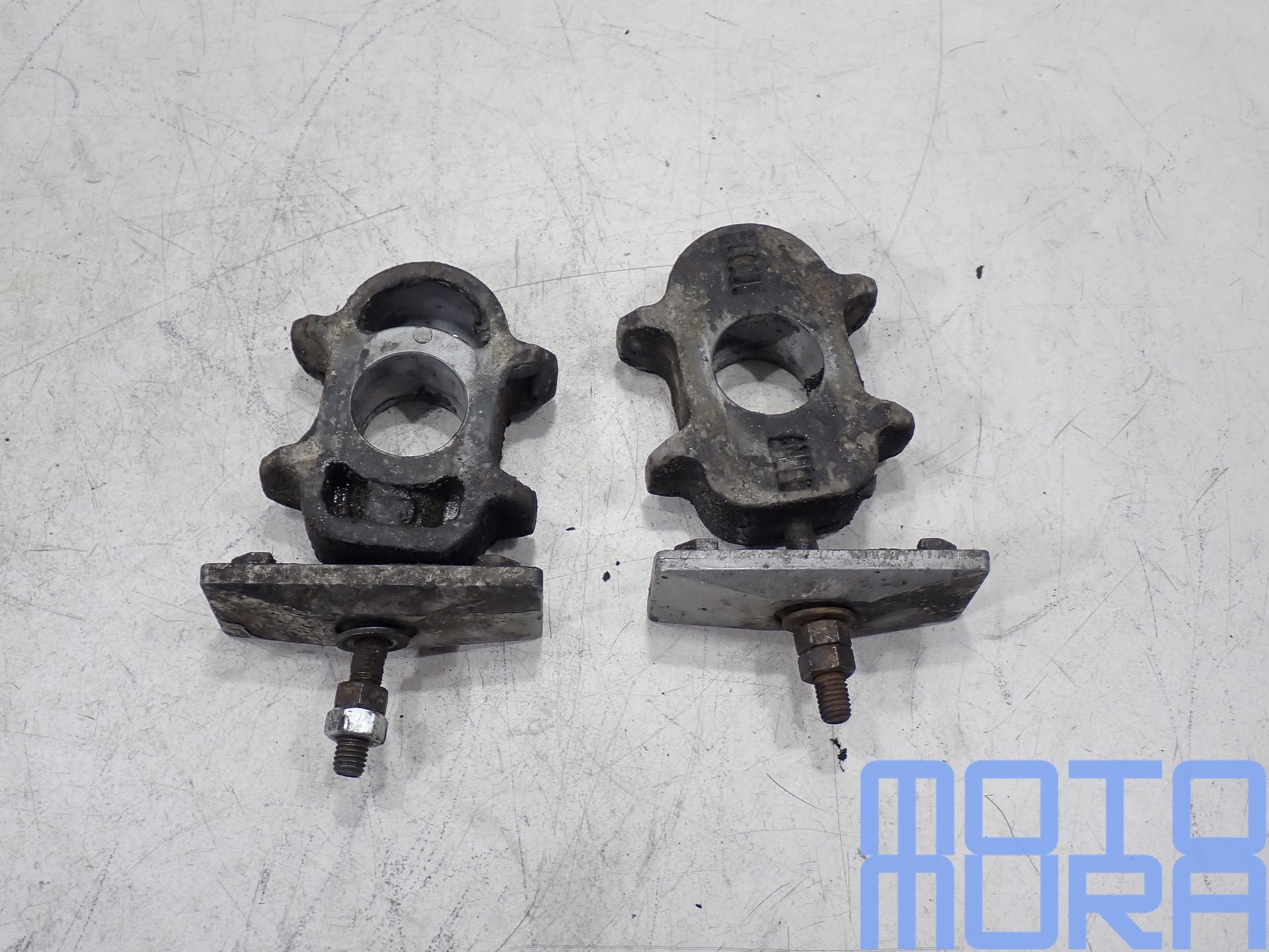 Yamaha FZ6 2004 - 2006 kettingstelblokken / kettingspanners, Motoren, Gebruikt, -, -, Ophalen of Verzenden