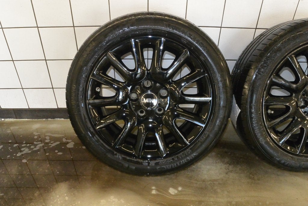 Mini Victory Spoke 495 velgen 16" zwart - MINI F55 56 57, Ophalen, Gebruikt, 15 inch, Velg(en)