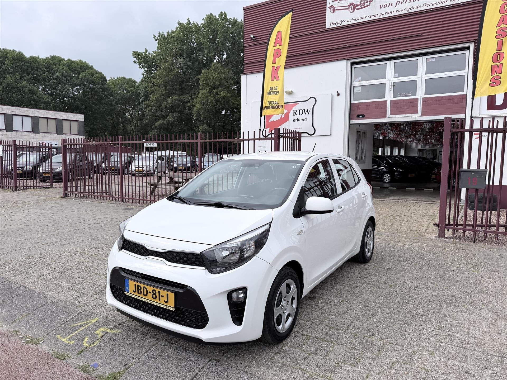 Kia Picanto 1.0 MPi 67pk EconomyLine, Voorwielaandrijving, Stof, Gebruikt, Euro 6