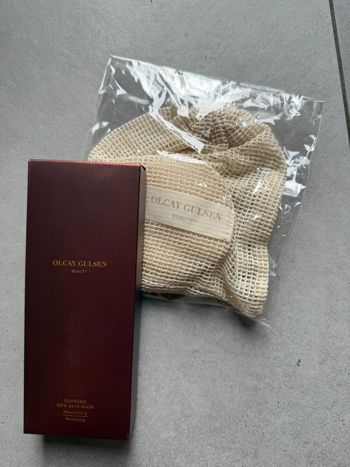 Olcay Gulsen Beauty Supreme New Skin Mask + washable pads, Ophalen of Verzenden, Nieuw, Gehele gezicht, Verzorging