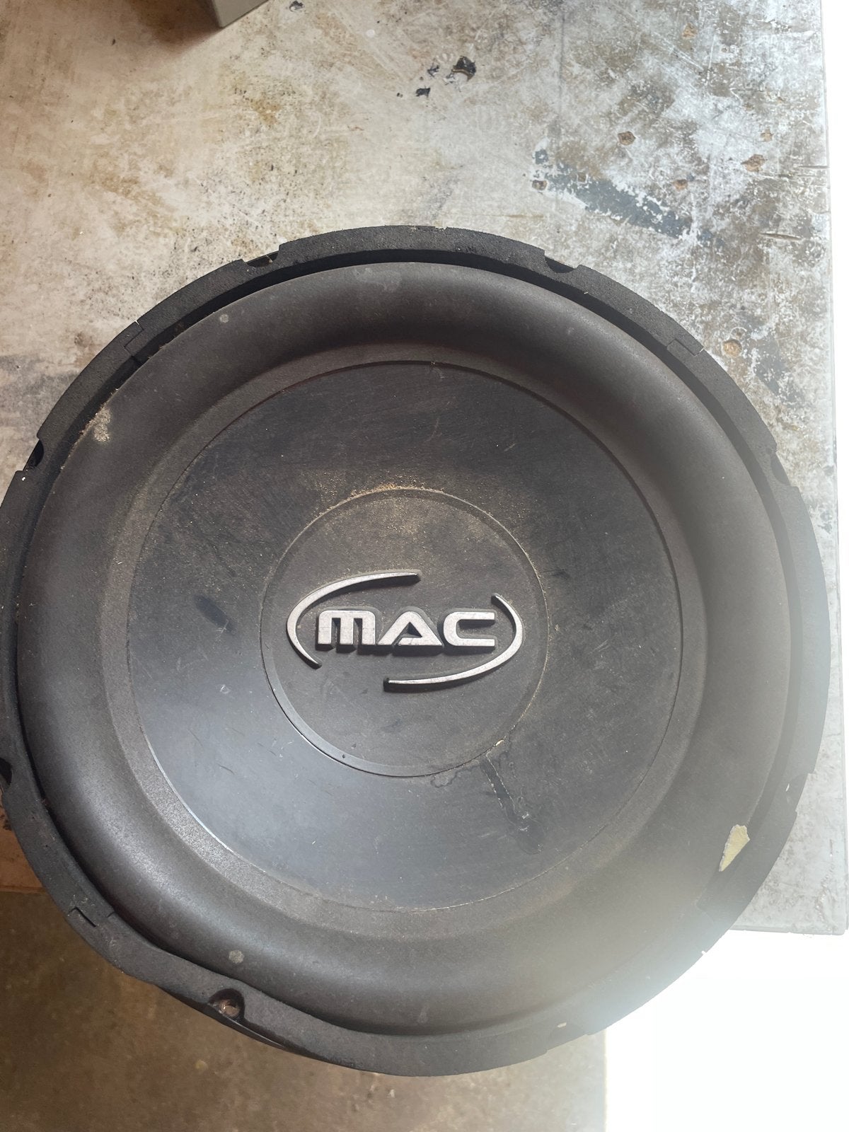 MAC Subwoofer - Krachtige Bass voor uw Auto, Ophalen, Gebruikt