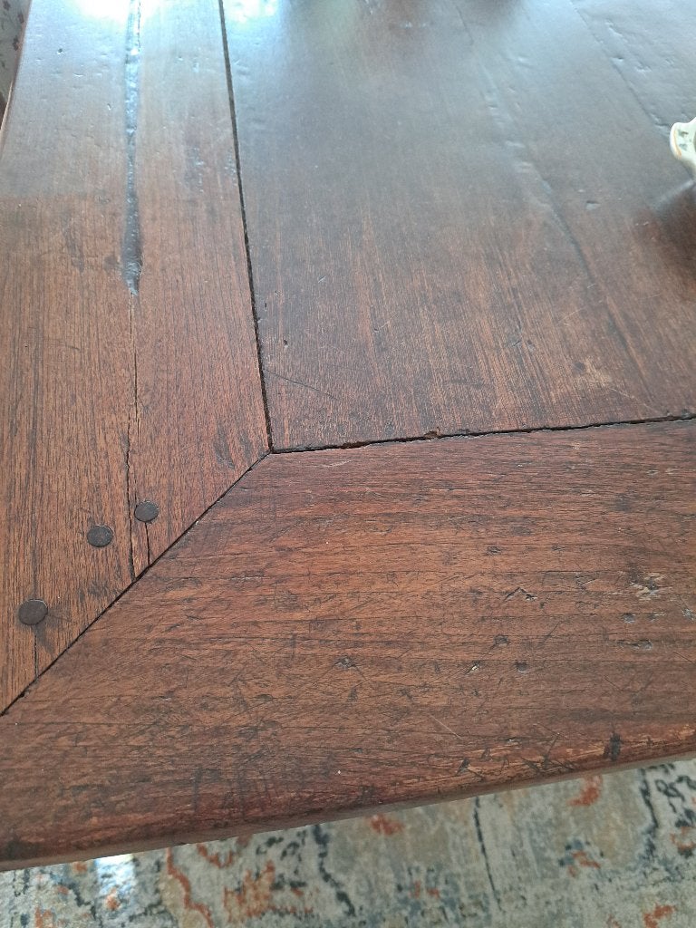 antieke eettafel, Ophalen