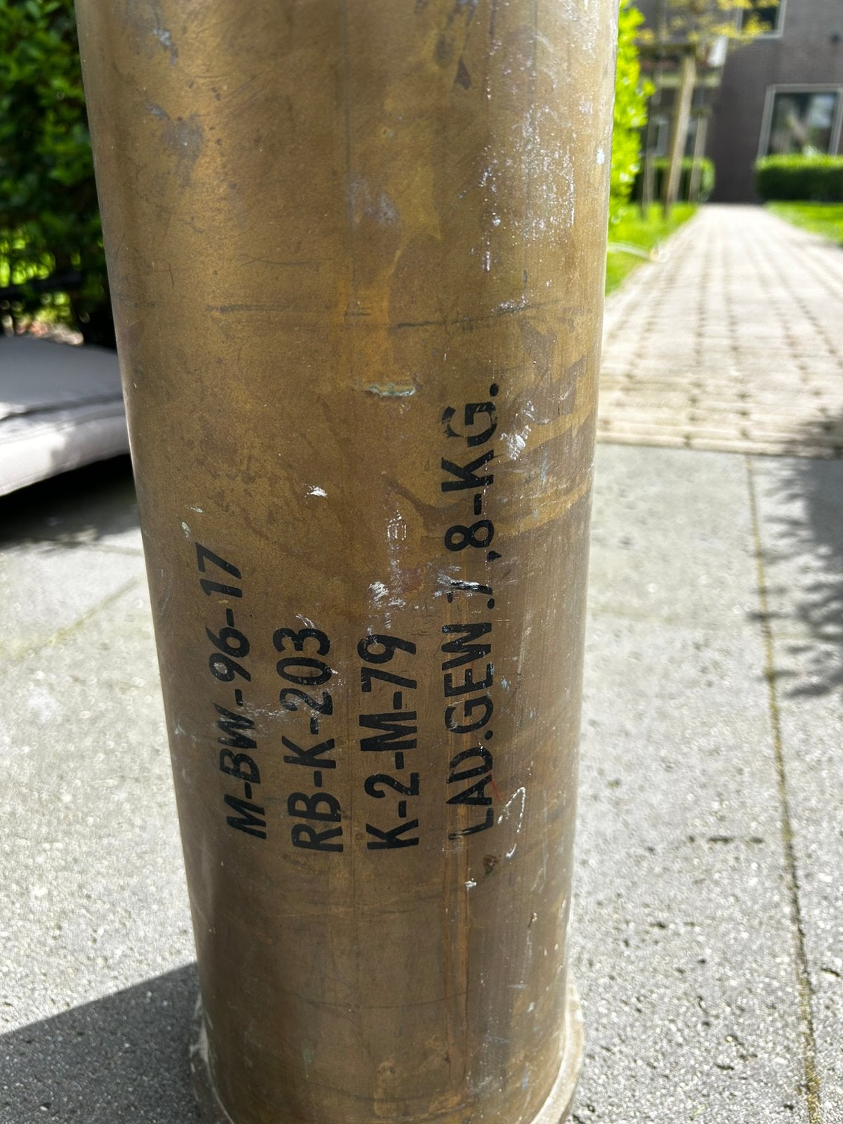 Koninklijke marine huls kogel jaren ‘80/‘90 -> moet weg, Ophalen, Marine, Nederland, Hulzen of Bodemvondsten