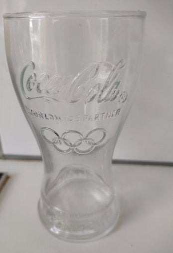 Coca Cola glas, Olympische Spelen, London 2012, Ophalen of Verzenden, Zo goed als nieuw, Gebruiksvoorwerp