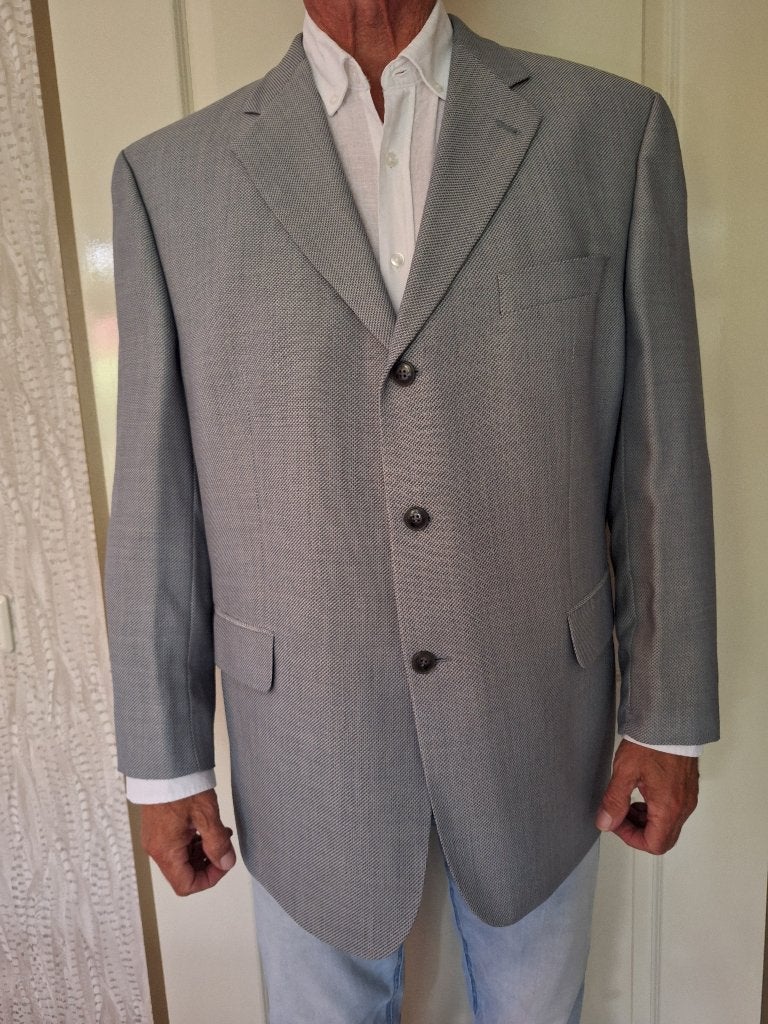 Mooie colbert, kleur lichtgrijs, merk Bäumler, maat XL, Maat 56/58 (XL), Ophalen of Verzenden, Bäumler, Grijs