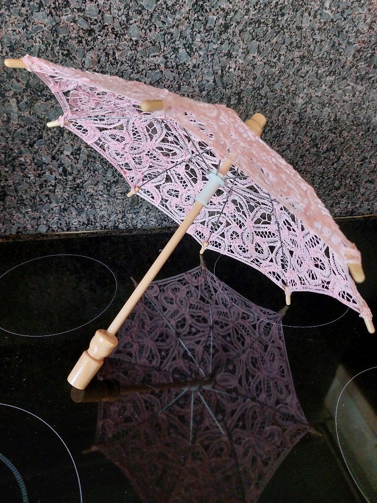 2x parasol - souvenir Turkije uit 1980, Verzamelen, Ophalen, Persoonlijke verzorging