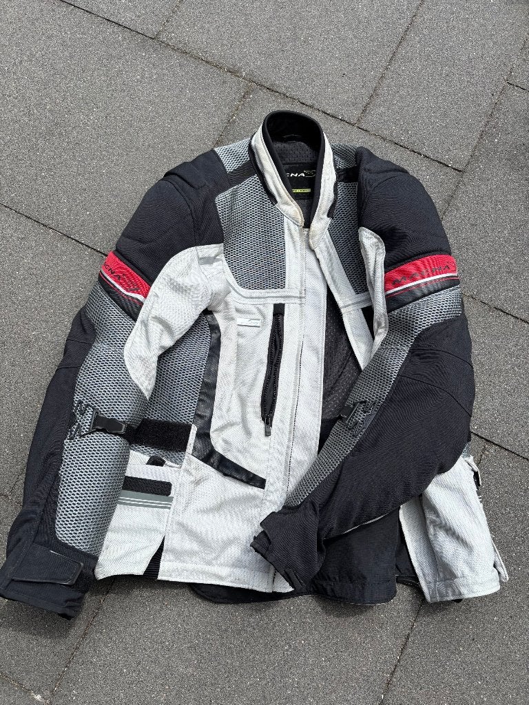 Macna doorwaai jas maat XL, Motoren, Kleding | Motorkleding, Jas | textiel, Heren, Tweedehands, Ophalen of Verzenden