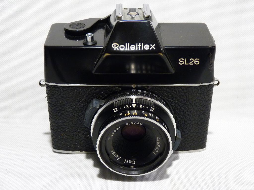 Rolleiflex SL26 , Carl Zeiss Tessar 2.8/40mm, 1968, Ophalen of Verzenden, Gebruikt, Spiegelreflex, Overige Merken
