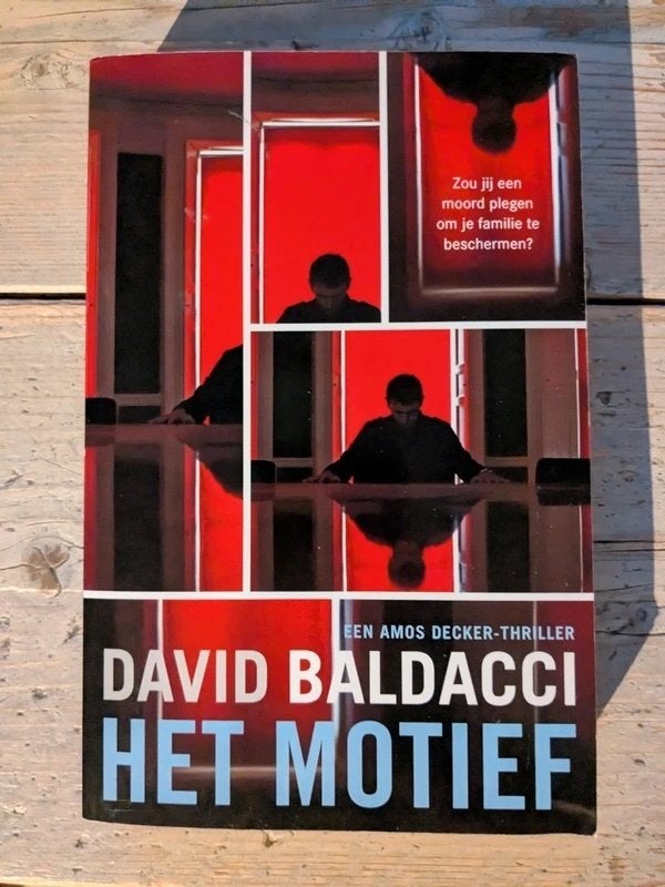 Het Motief - David Baldacci boek NL, David Baldacci, Ophalen of Verzenden, Zo goed als nieuw, Nederland