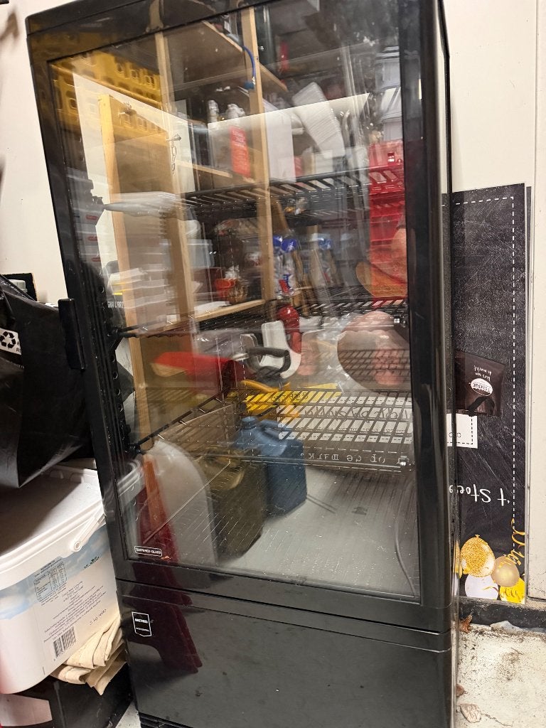 Horeca koeling met verlichting, Zonder vriesvak, 75 tot 100 liter, Zo goed als nieuw, 45 tot 60 cm
