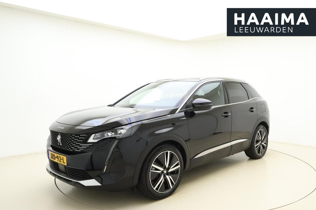 Peugeot 3008 1.6 HYbrid 225 GT Pack Business | Focal Audio |, Auto's, Peugeot, Bedrijf, Te koop, 360° camera, ABS, Achteruitrijcamera