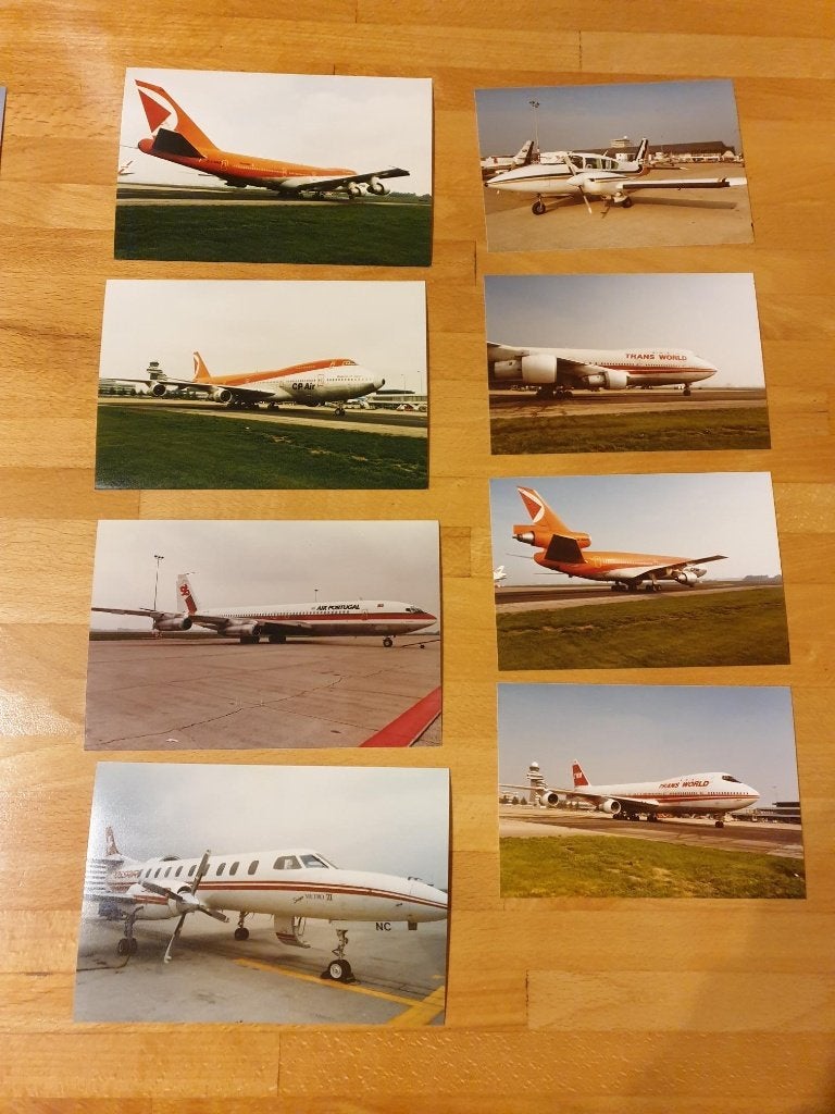 Fotos en ansichtkaarten van Lufthansa/DLT/NFD enz, Verzamelen, Ansichtkaarten | Themakaarten, Ophalen, 1980 tot heden, Ongelopen