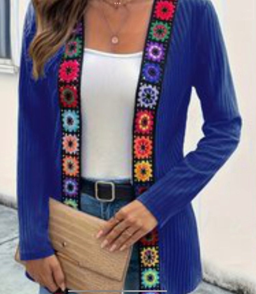 Vest nieuw blauw of rood €17,00 per stuk bohemian, Ophalen, Nieuw, Maat 38/40 (M), Blauw