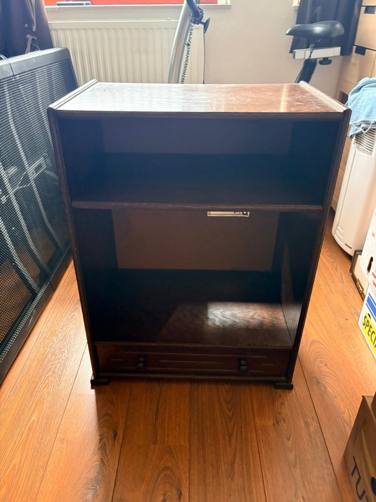 Radio kast, Huis en Inrichting, Ophalen, Gebruikt, 50 tot 100 cm, Minder dan 100 cm