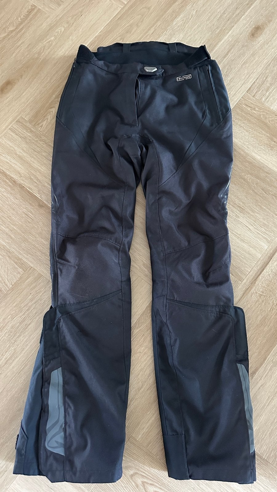 Zwarte motorbroek (long, S) Macna met uitneembare voering, Ophalen of Verzenden, Tweedehands, Dames, Broek | textiel