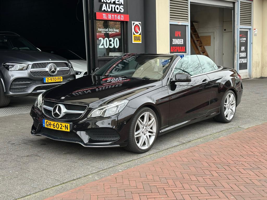 Mercedes-Benz E-klasse Cabrio 200 Ambition Aut Leer Navi Cli, Automaat, Gebruikt, Euro 6, 4 cilinders