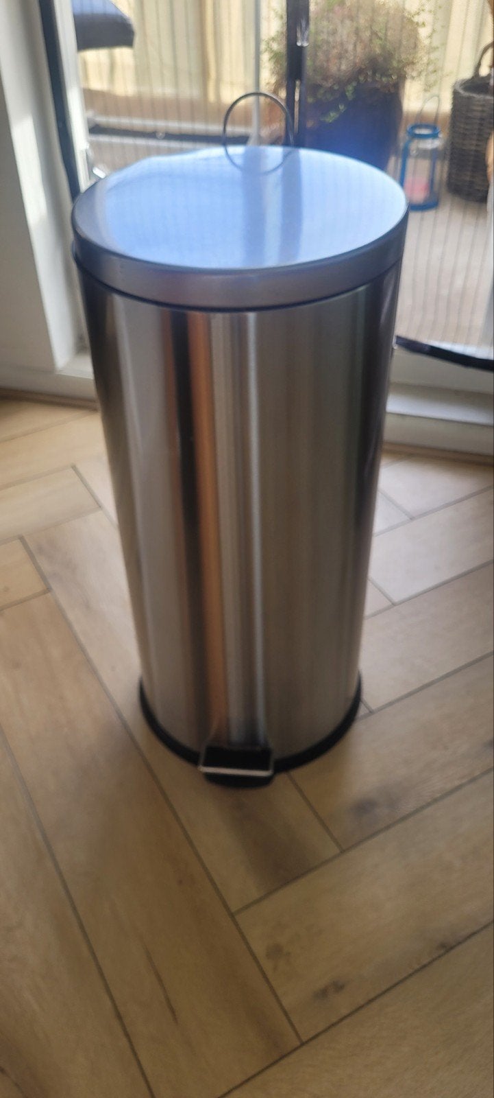 RVS pendaalemmer  30 liter, Ophalen, Rvs