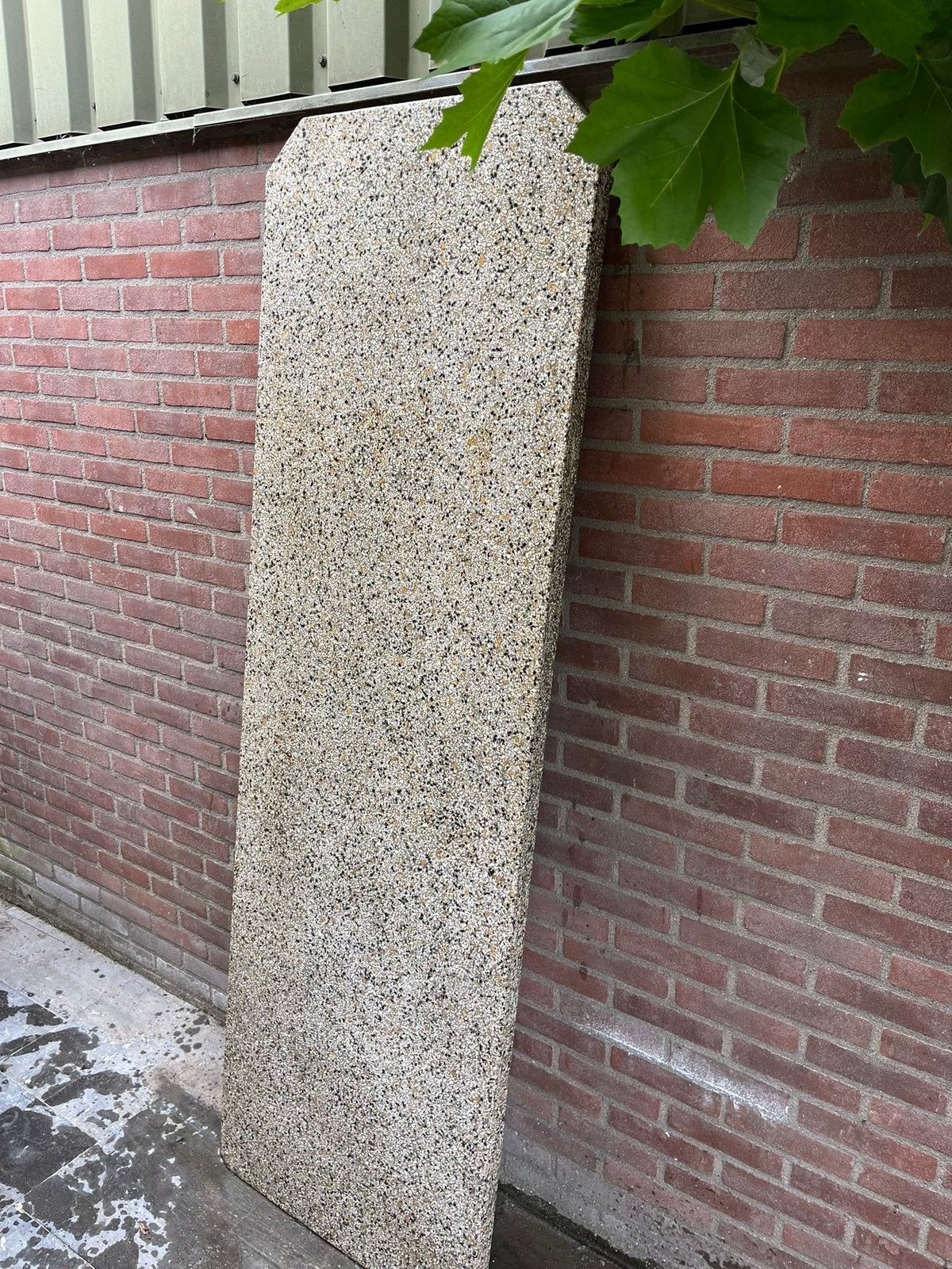 Granieten werkblad, Ophalen, Zo goed als nieuw, Houtskool