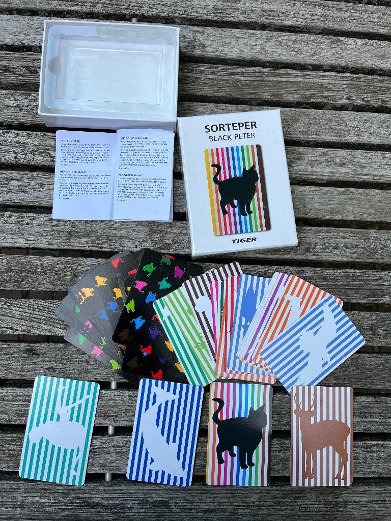zwarte pieten spel, sortepeter Tiger, Vijf spelers of meer, Ophalen, Zo goed als nieuw, Flying Tiger