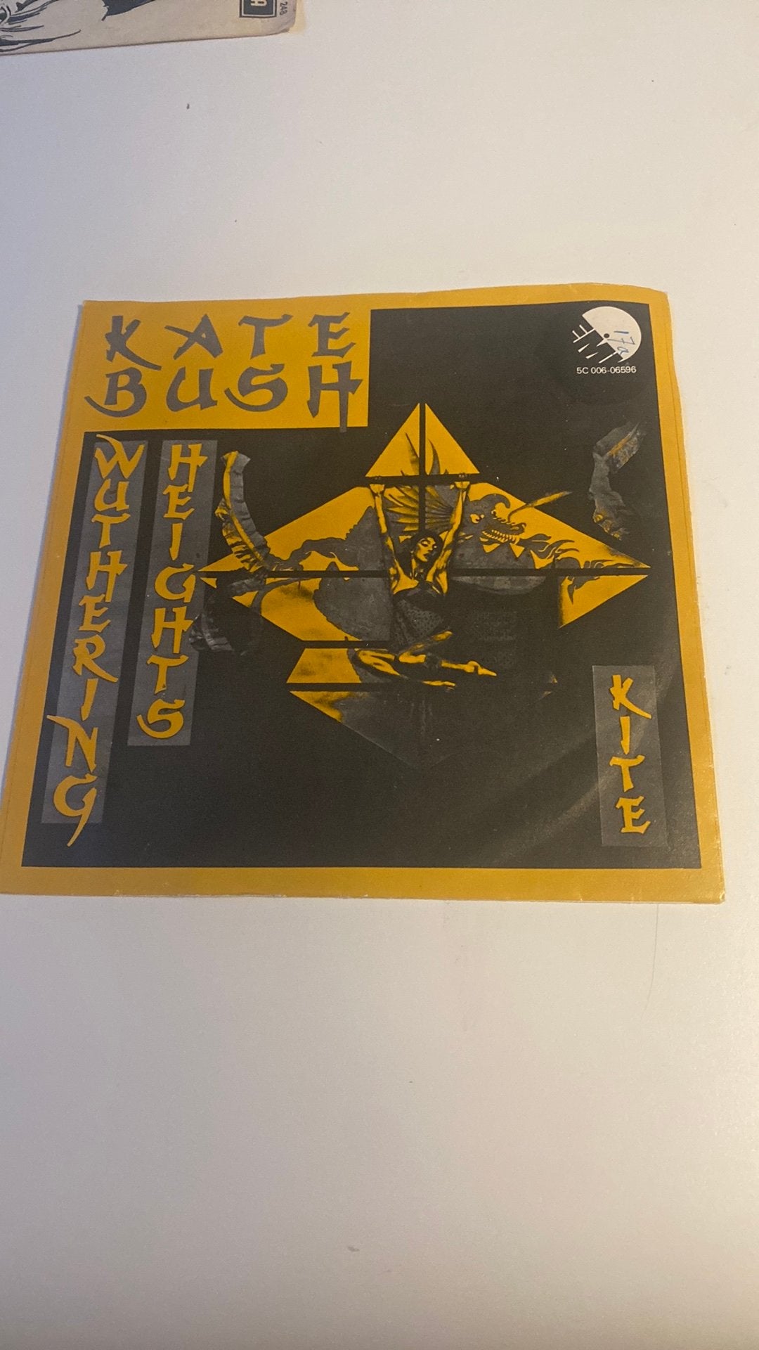 Single kate bush, wuthering heights, Ophalen of Verzenden, Zo goed als nieuw