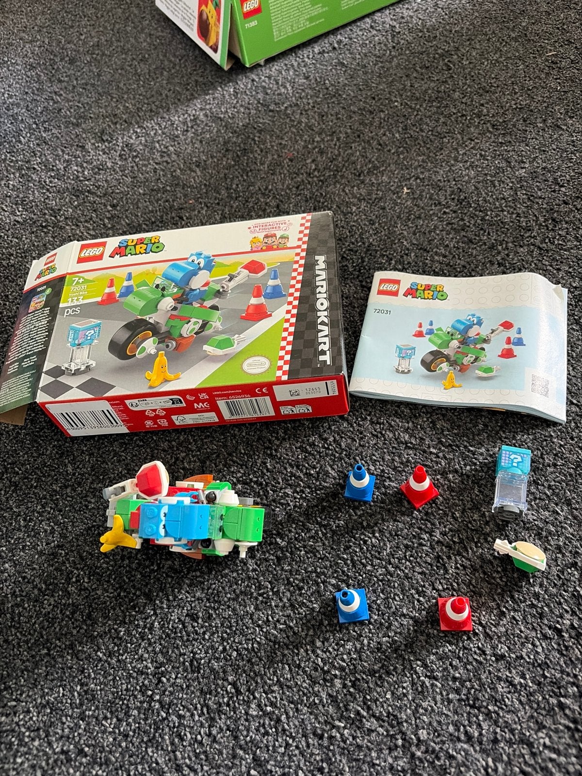 LEGO Super Mario Mariokart 72031 - Complete set met doos, Overige thema's, Lego, Ophalen of Verzenden, Zo goed als nieuw