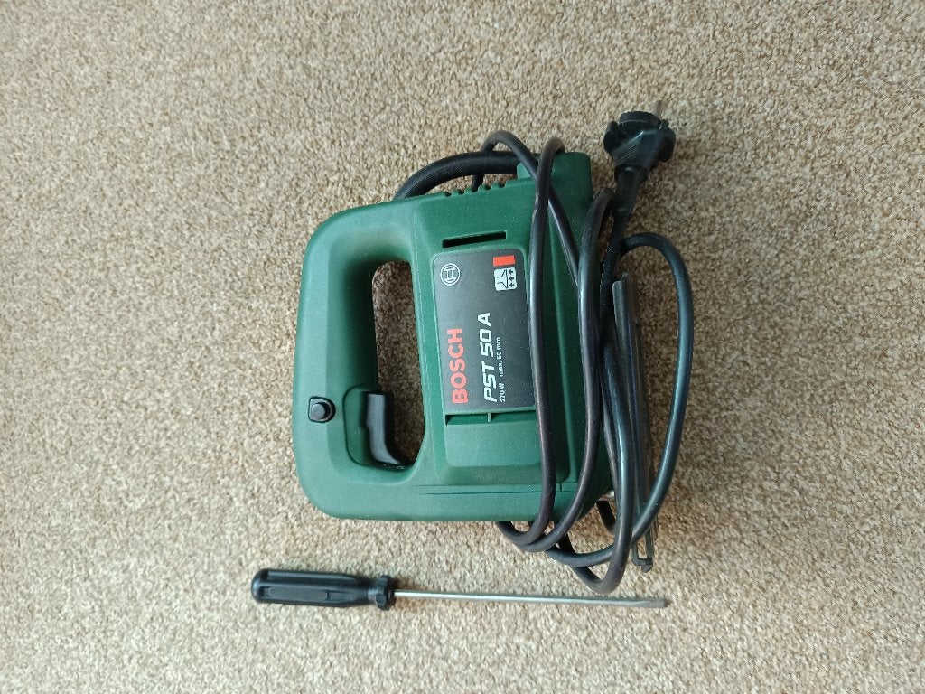 Decoupeerzaag, Decoupeerzaag, Ophalen of Verzenden, Zo goed als nieuw, Bosch groen