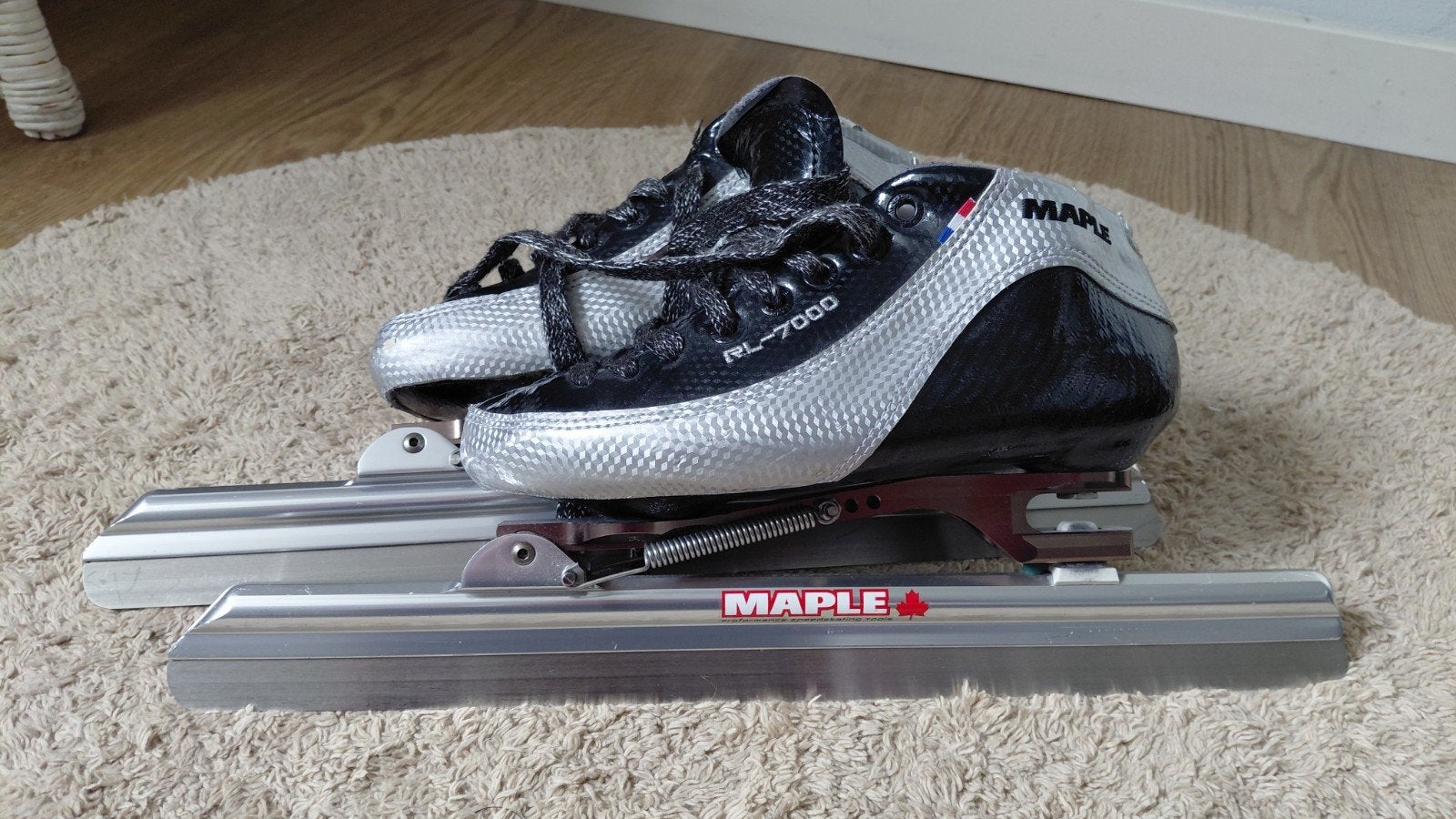 Maple Klapschaatsen Maat 36 - Perfect voor Wedstrijden, Sport en Fitness, Klapschaats, Ophalen of Verzenden, Zo goed als nieuw