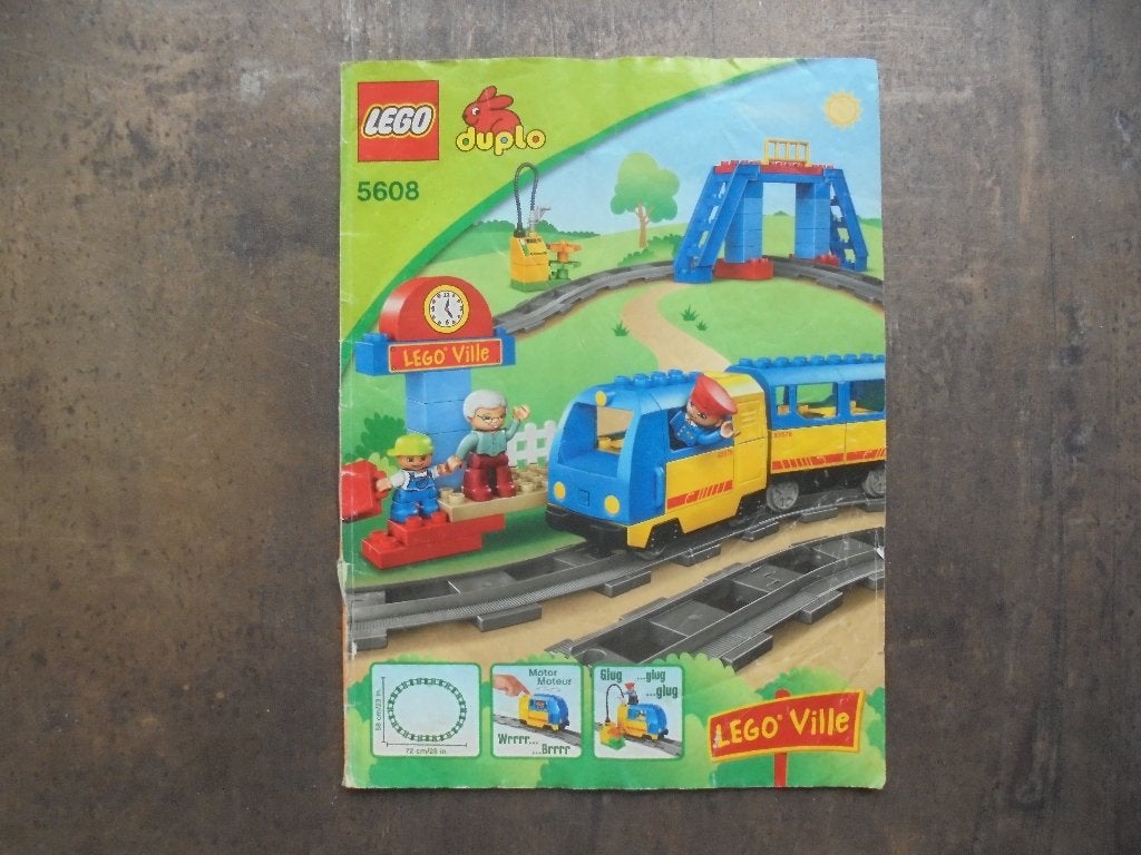 Lego Duplo Building Instruction 5608 (zie foto's), Ophalen of Verzenden, Gebruikt, Losse stenen, Duplo