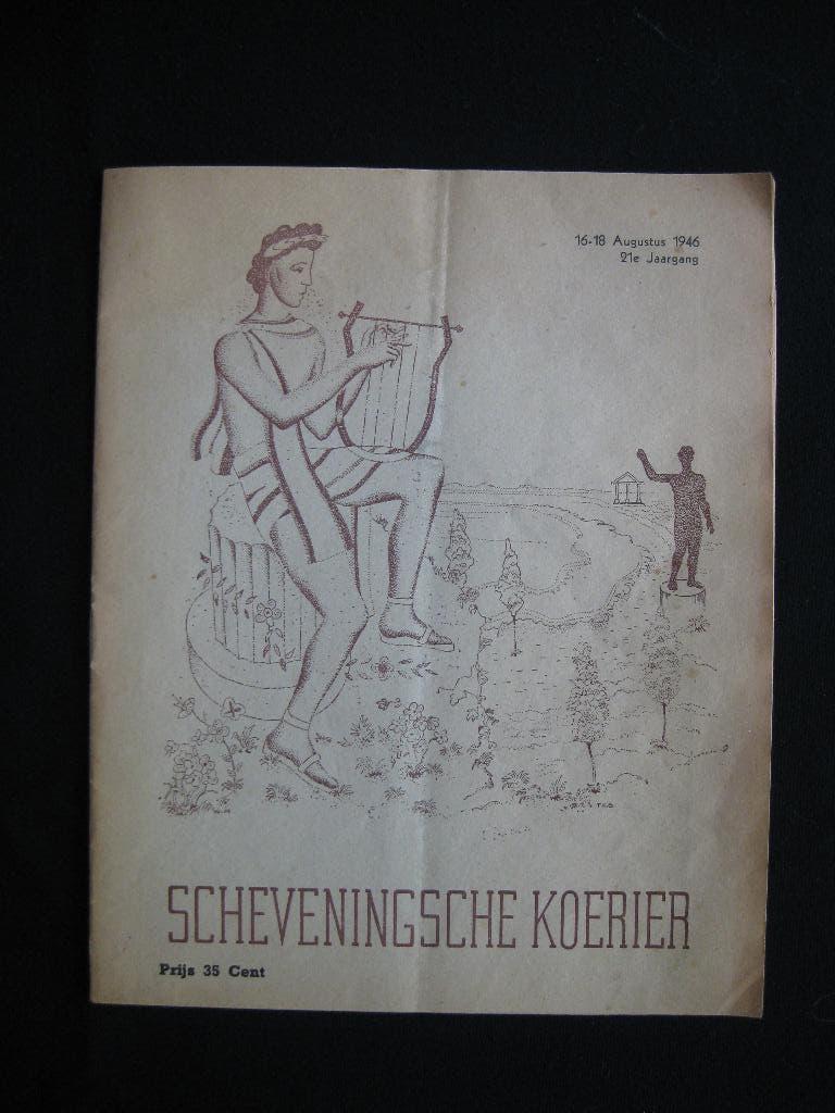 Scheveningsche koerier 1946. 21e jrg.[bijdrage Hella Haasse], Ophalen of Verzenden, Gelezen