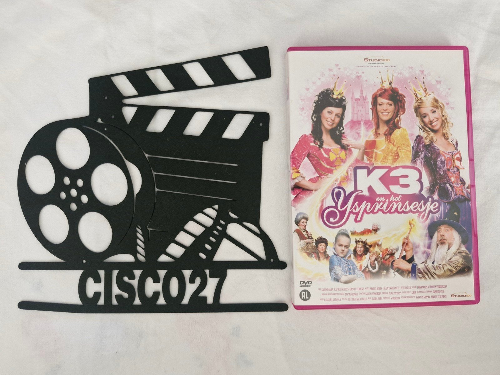 K3 en het Ijsprinsesje, Alle leeftijden, Zo goed als nieuw, Film, Ophalen of Verzenden