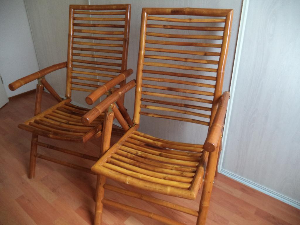 tuinstoelen, Tuin en Terras, Tuinstoelen, Gebruikt, Rotan, Inklapbaar, Ophalen