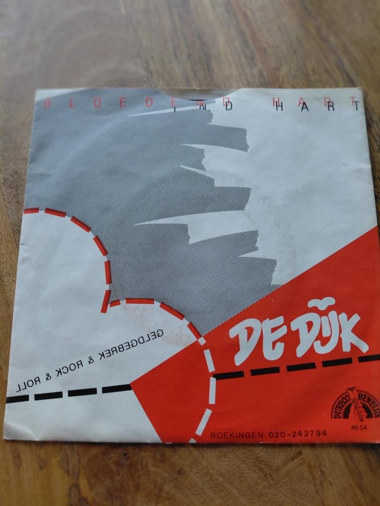 De Dijk - Bloedend Hart (Single), Gebruikt, Originele persing, 7 inch, Ophalen of Verzenden