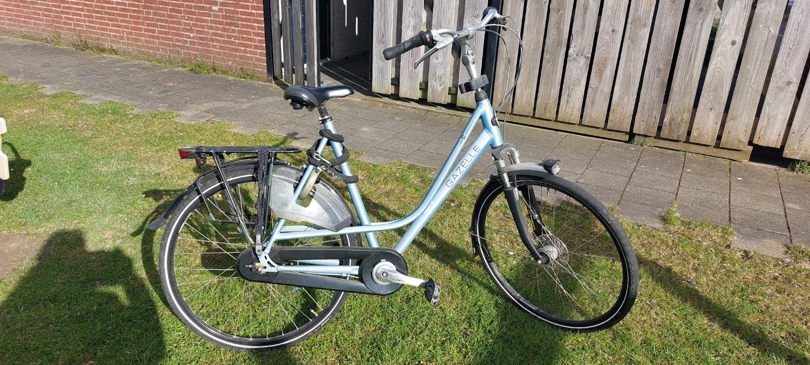 gratis gazelle damesfiets, Fietsen en Brommers, Ophalen, Gebruikt, Gazelle