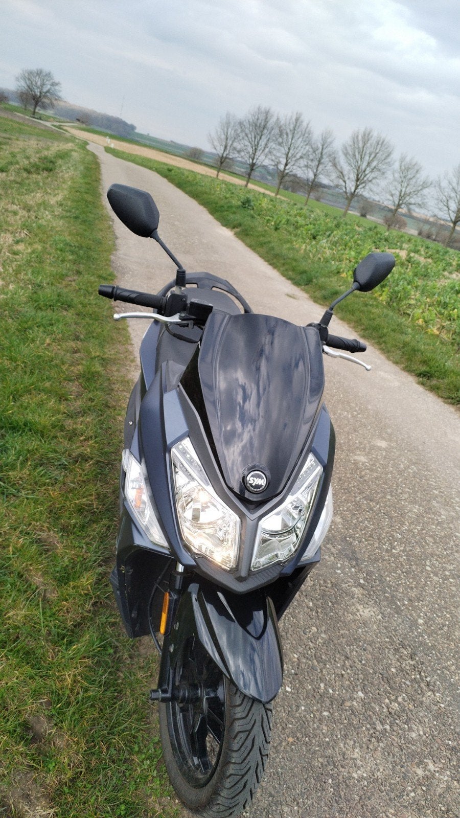 Sym Jet 14 50cc Scooter - Blauw, Gebruikt, Fietsen en Brommers, Scooters | SYM, Ophalen, Gebruikt, Overige modellen, Maximaal 45 km/u