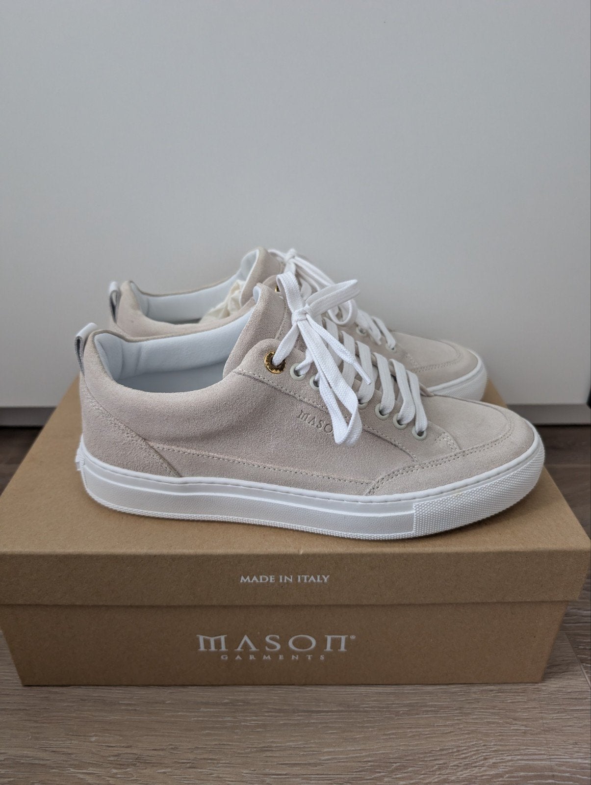 Mason Garments beige maat 40 - 1x gedragen, Overige kleuren, Ophalen of Verzenden, Zo goed als nieuw, Mason Garments
