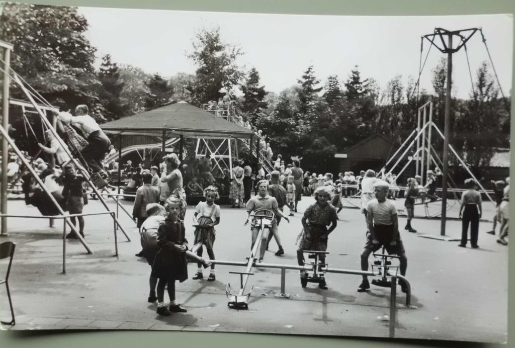 Heemstede - Wandelbos Groenendaal - Kinderspeeltuin, Ophalen of Verzenden, 1940 tot 1960, Gelopen, Noord-Holland