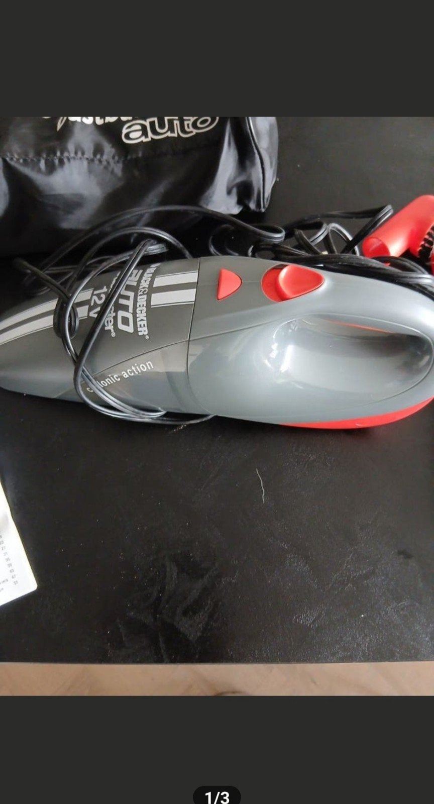 Black+Decker Kruimeldief 12V voor Camper/Auto, Ophalen