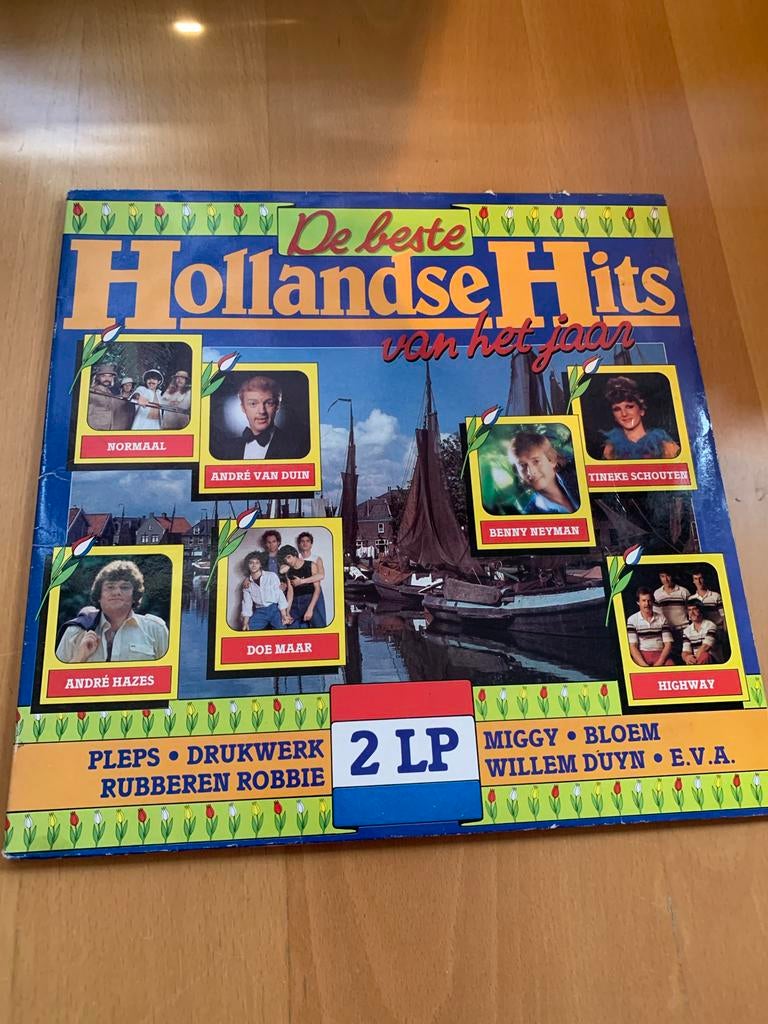 De Beste Hollandse Hits van het Jaar - Dubbel LP, Cd's en Dvd's, Vinyl | Nederlandstalig, Gebruikt, 1980 - 1989, Ophalen of Verzenden