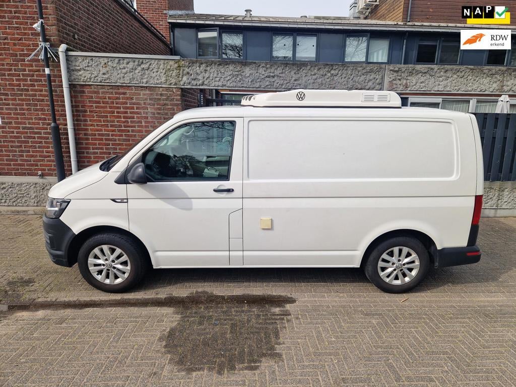 Volkswagen Transporter Koelwagen Met Nachtkoeling 2.0 TDI L1, Auto's, Bestelauto's, Bedrijf, Te koop, ABS, Airbags, Airconditioning