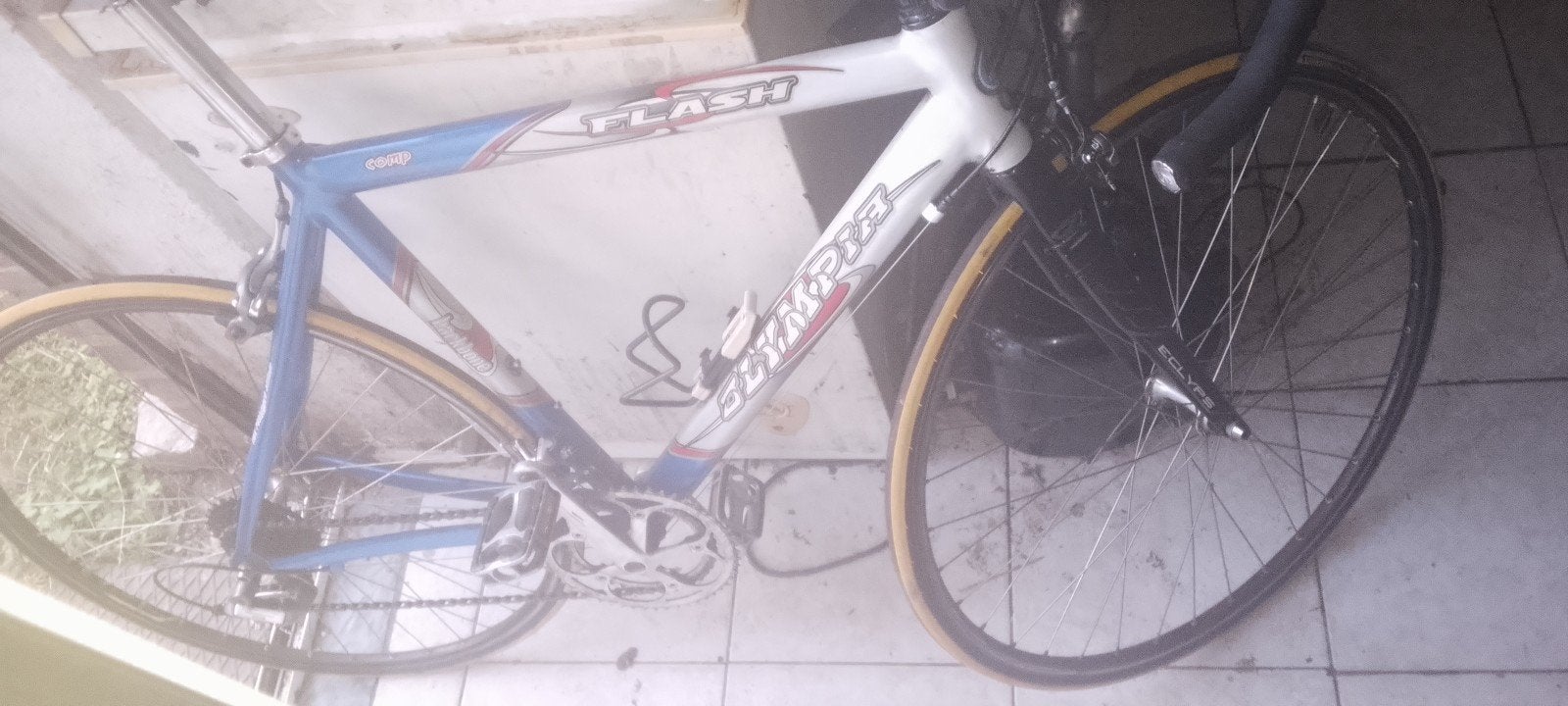 Olympia Flash racefiets - Gebruikt, Fietsen en Brommers, Overige merken, 28 inch, Gebruikt, Velgrem